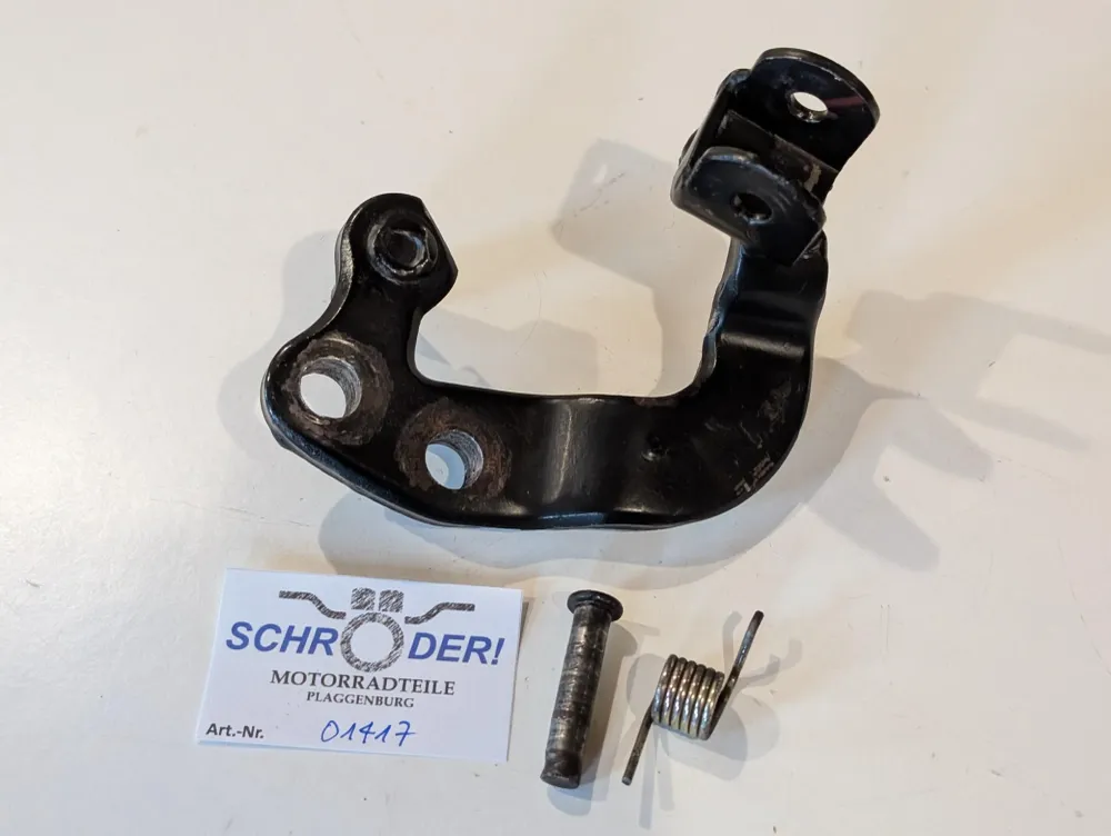 Yamaha XT600 43F Fussrastenhalter vorne rechts Konsole Bremshebel 34L-27422 gebraucht