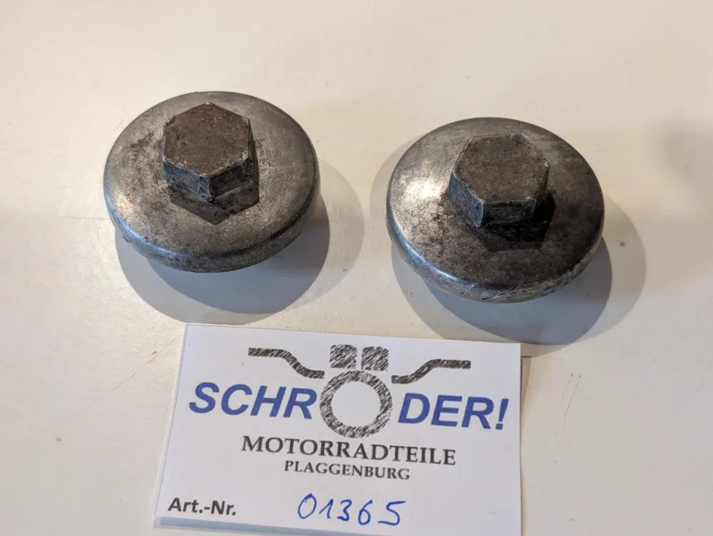 Yamaha XT600 43F Paar Ventildeckel Auslassseite 1H2-11186-00 gebraucht