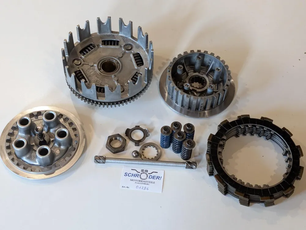 Yamaha XT600E 3TB 3UW Kupplungskorb 3AJ-16150-00 Kupplungsnabe 2JN-16371-00 Druckplatte 5Y1-16351-00 Primärantrieb komplet...