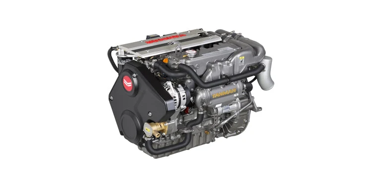 Yanmar 4JH80 mit Getriebe 80 PS