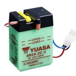YUASA Blei/Säure Batterie ohne Säurepack - 6N2A-2C-3