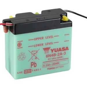 YUASA Blei/Säure Batterie ohne Säurepack - 6N4B-2A-3