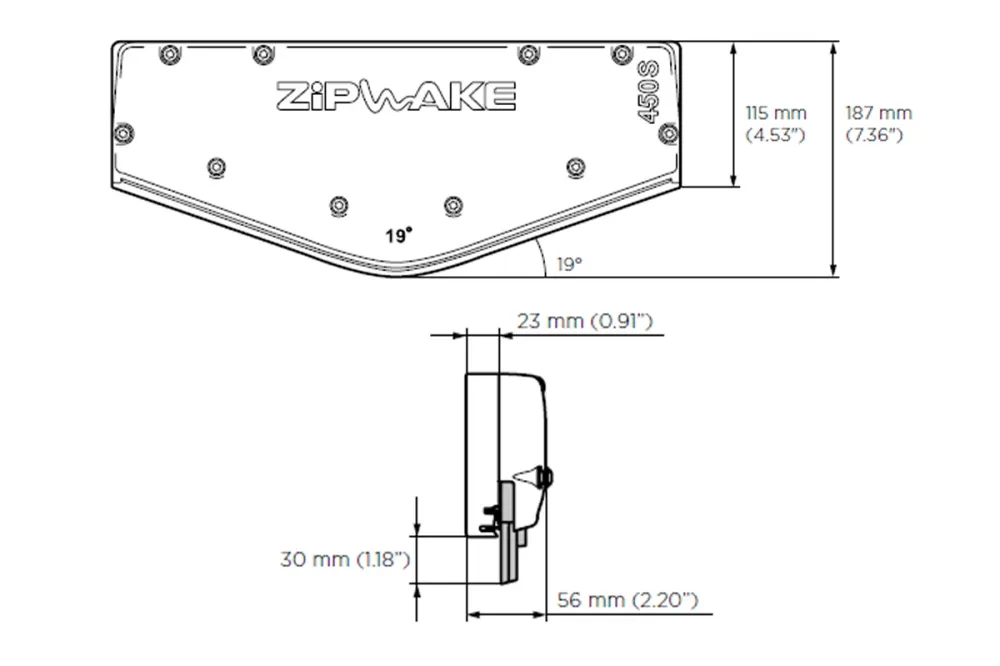 Zipwake Interceptor Serie S -IT450-S PRO V19