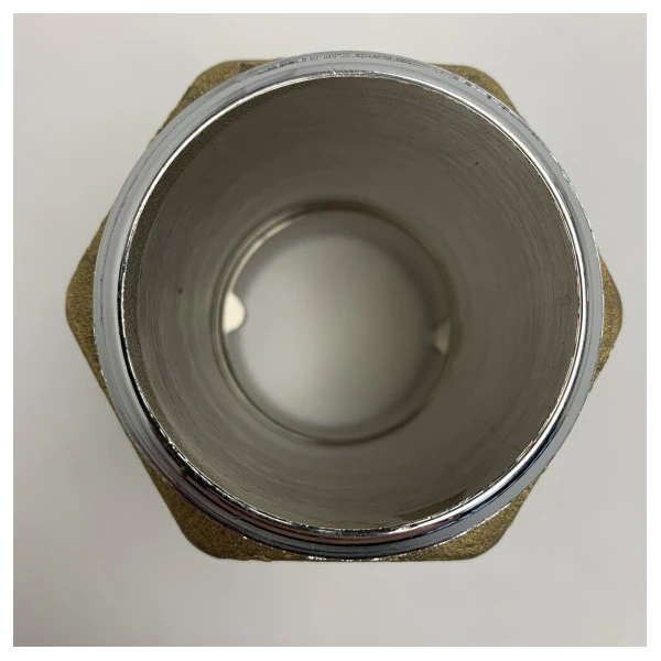 2 Zoll verchromt Messing Marine Drain Fitting - Durable korrosionsbeständig Meerwasser Drain
