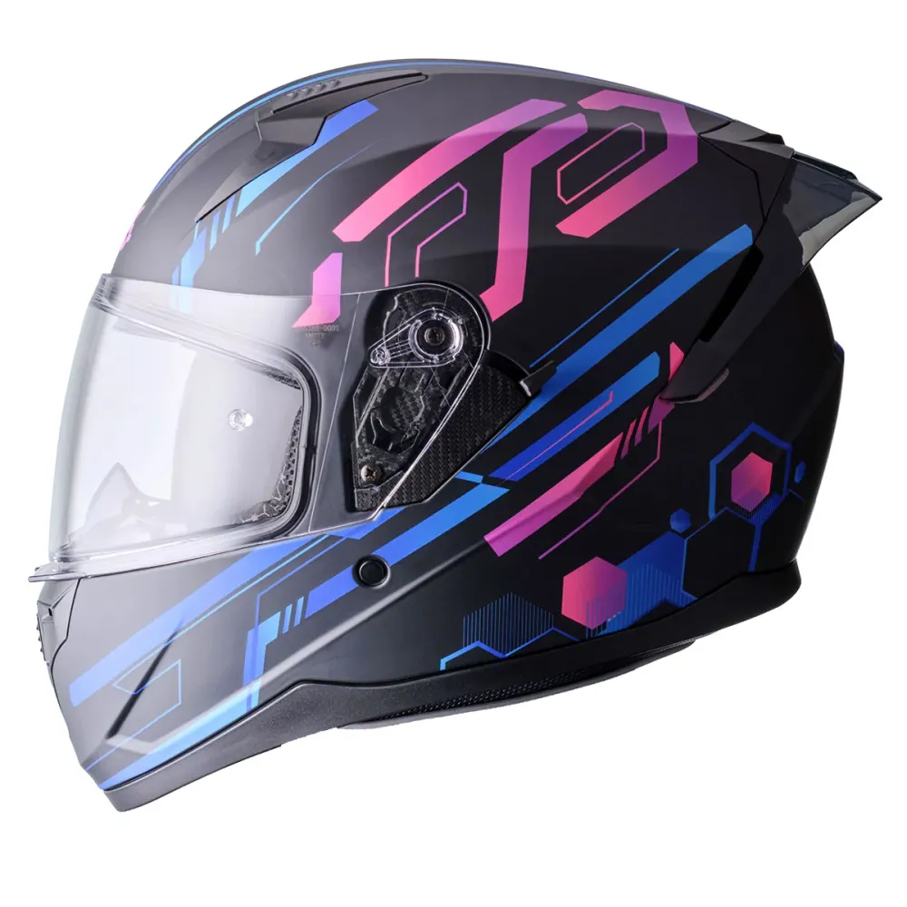 Zusatzspoiler Integralhelm Hexago