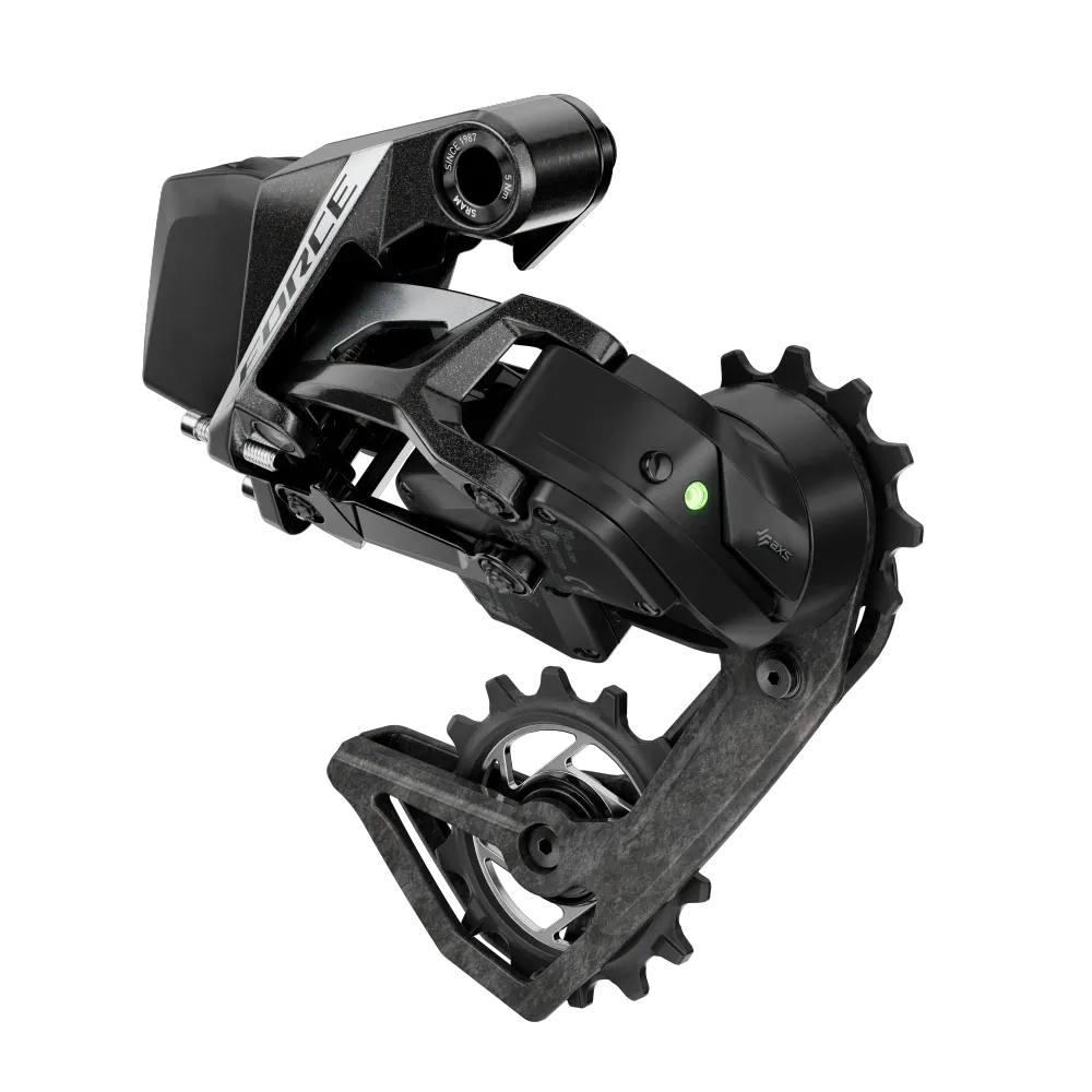 Hinterer Umwerfer SRAM FORCE AXS E1 2x12V Max 36 Zähne (Ohne Batterie)