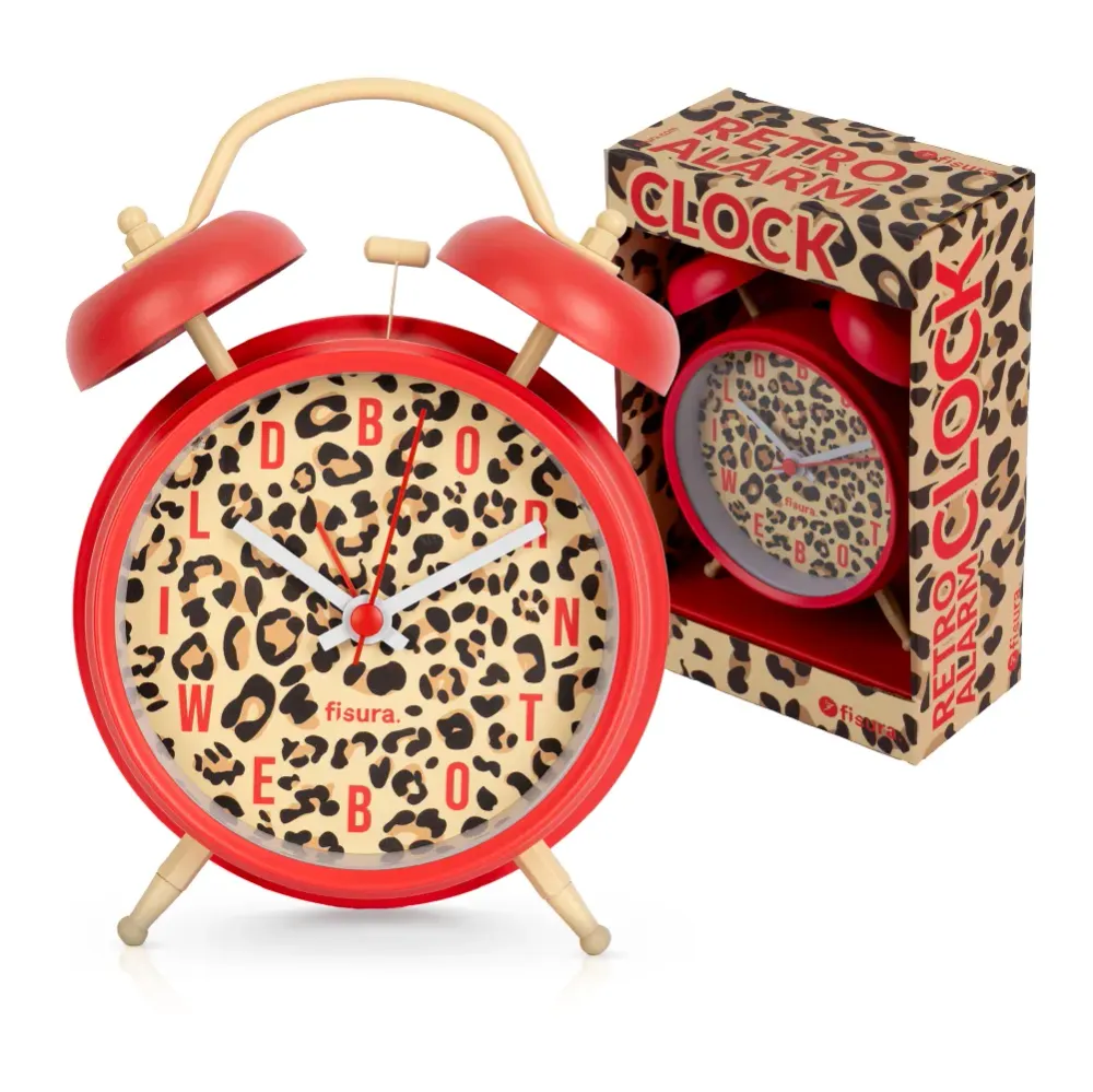 Retro-Wecker „Leopardo“