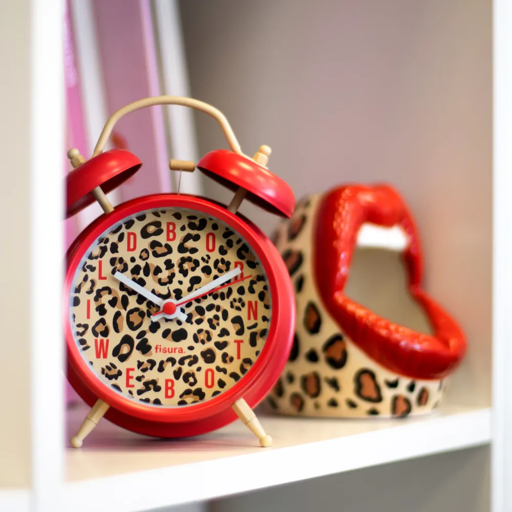 Retro-Wecker „Leopardo“