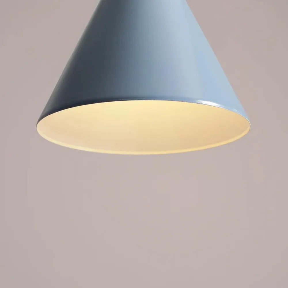 Hanging Lampe Blue Formen