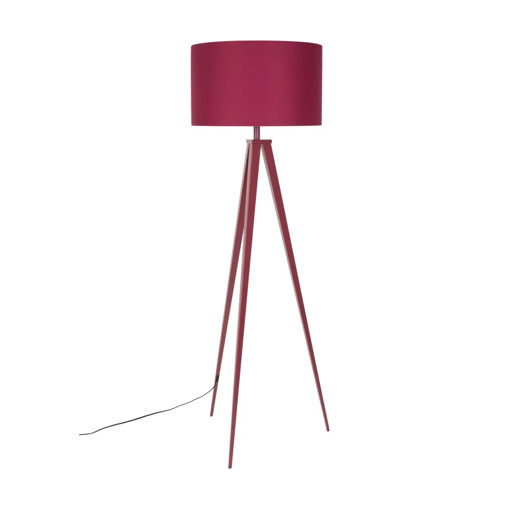 Stehlampe TRIPOD rot Dreibein