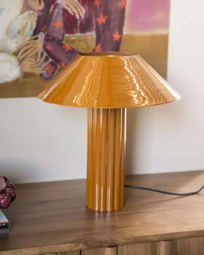Tischlampe PALLAS senfgelb