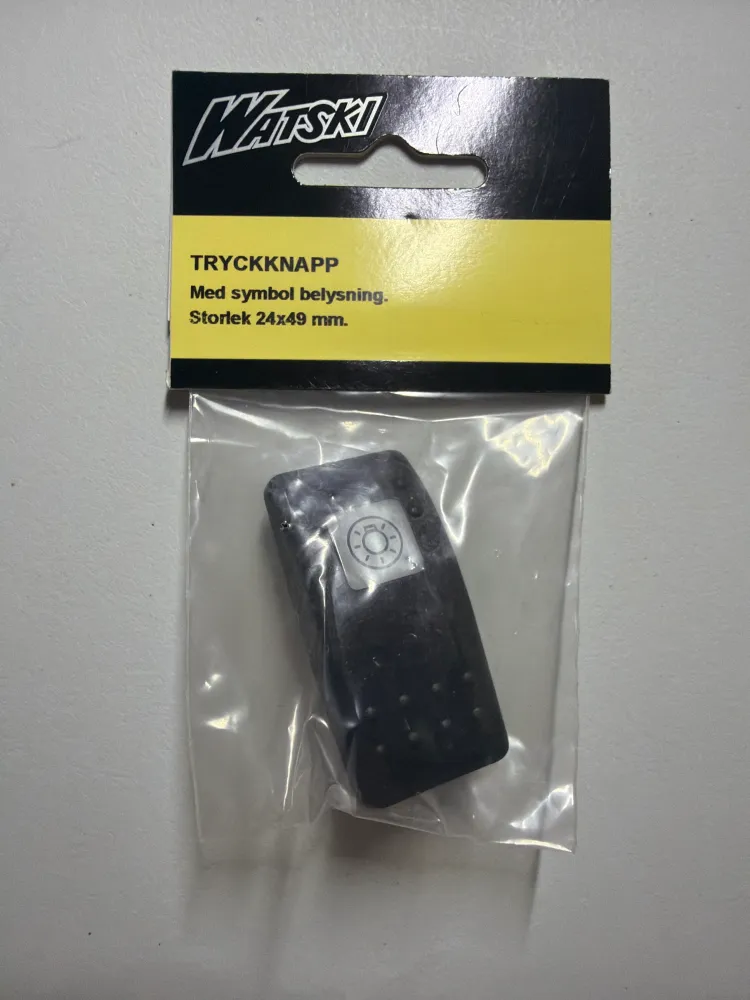 Watski Trykknap – Belysning (24×49 mm)