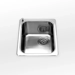 ALPES 282332 eingebaute Waschbecken VF 436-D Edelstahl Küche