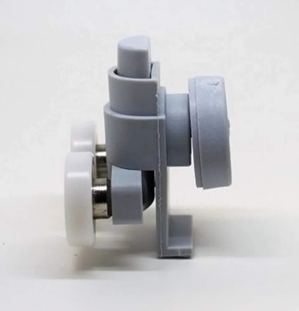 1 x Duschtür untere Rolle/Läufer 21 mm Räder Durchmesser Merlyn E4