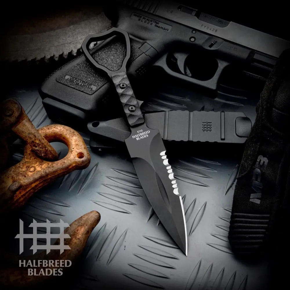 Halfbreed Blades CCK-01 Gen-2 Compact Clearance Knife black