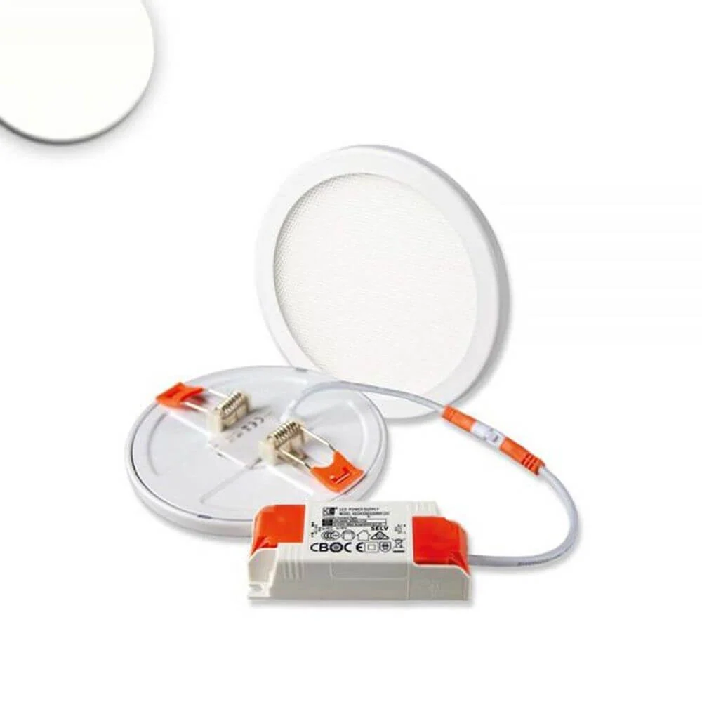Einbau LED-Panel Ø 12cm Flex 8W Ausschnitt 5-10cm Neutralweiß
