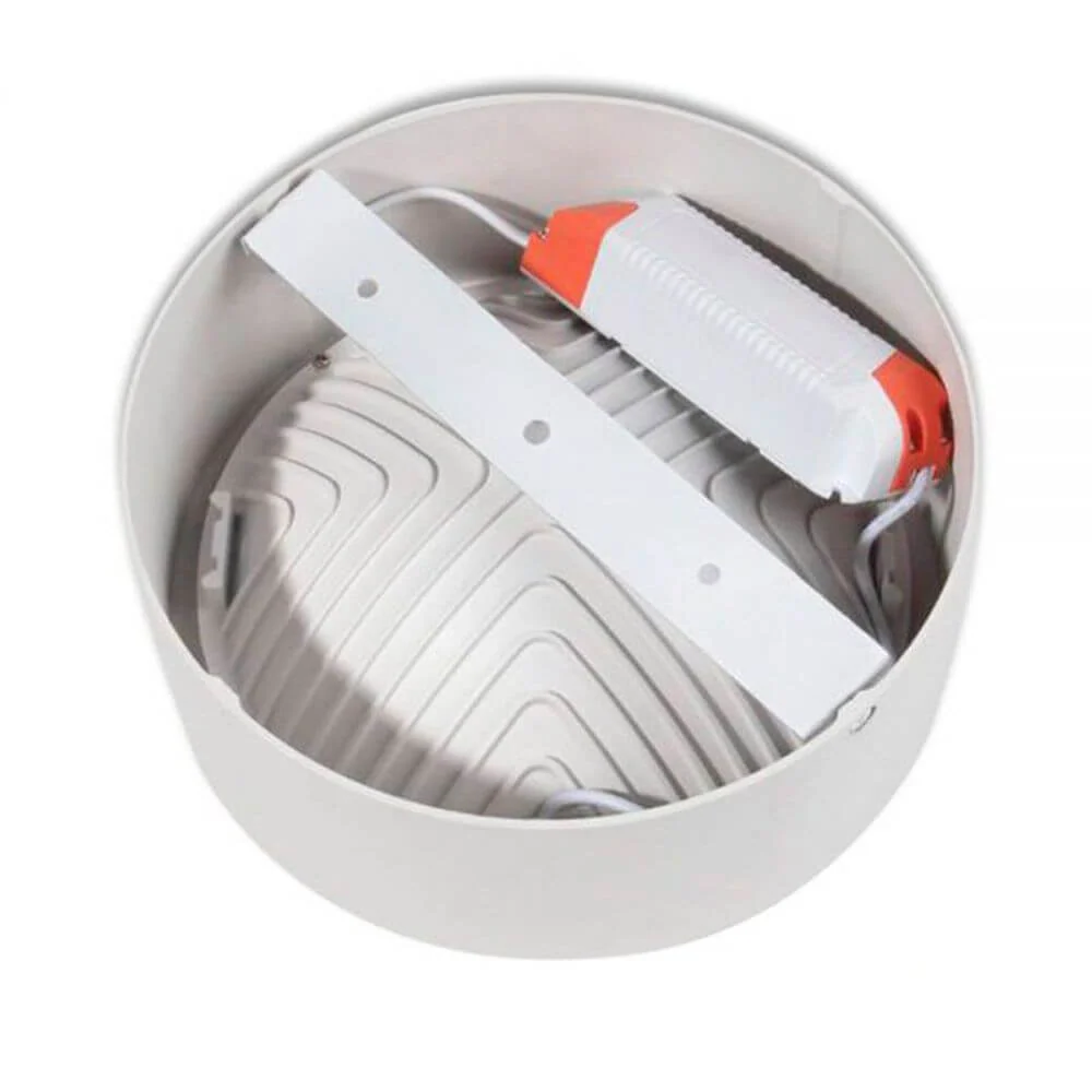 Indirektes Aufbau LED-Panel 350lm Ø 10,5cm Neutralweiß