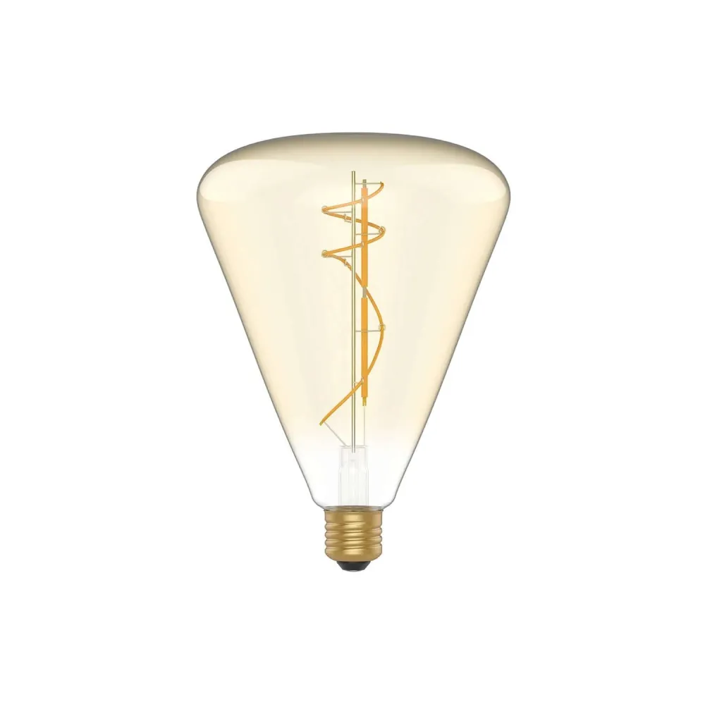 LED-Lampe Gold Cone 140 8,8W 806Lm E27 2200K dimmbar – H06