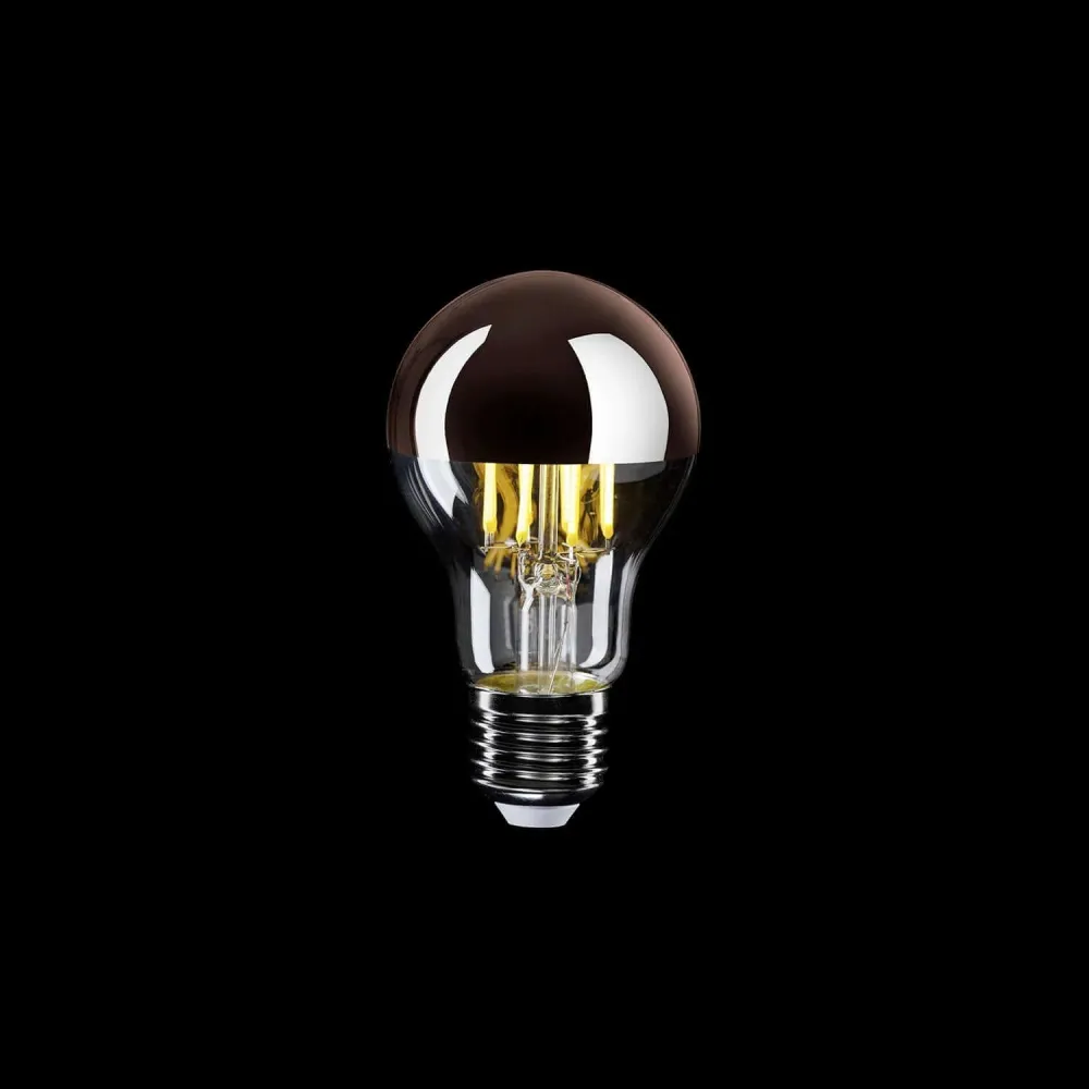 LED-Lampe Halbkugel Kupfer Tropfen A60 7W 650Lm E27 2700K dimmbar – A22