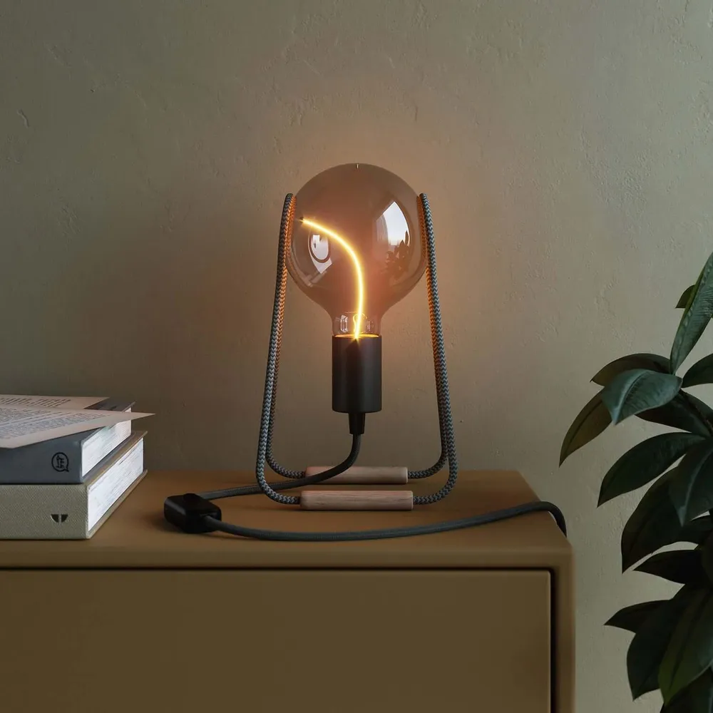 LED-Lampe Smoky Magnetic Deco Line Globe G125 2,8W 90Lm E27 1800K – F05