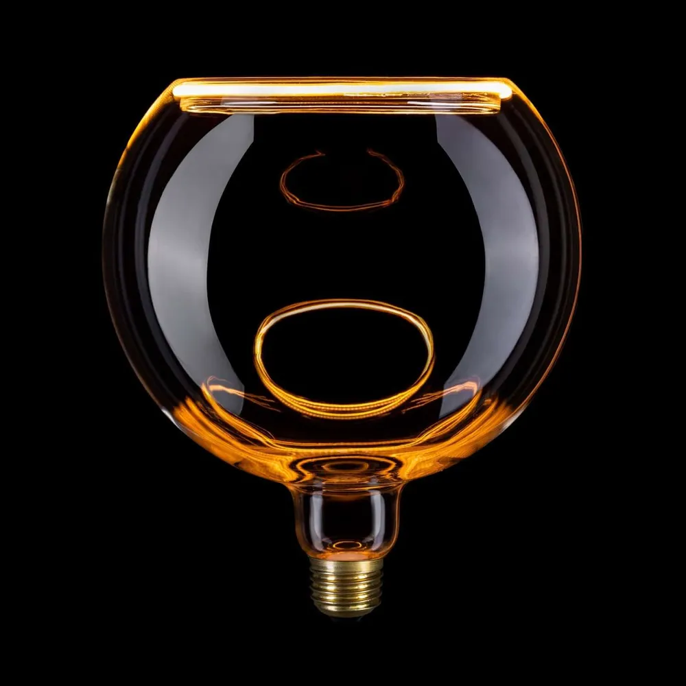 LED-Lampe Transparent Ghost Line CRI 90 G200 5W 350Lm E27 2200K dimmbar – G06