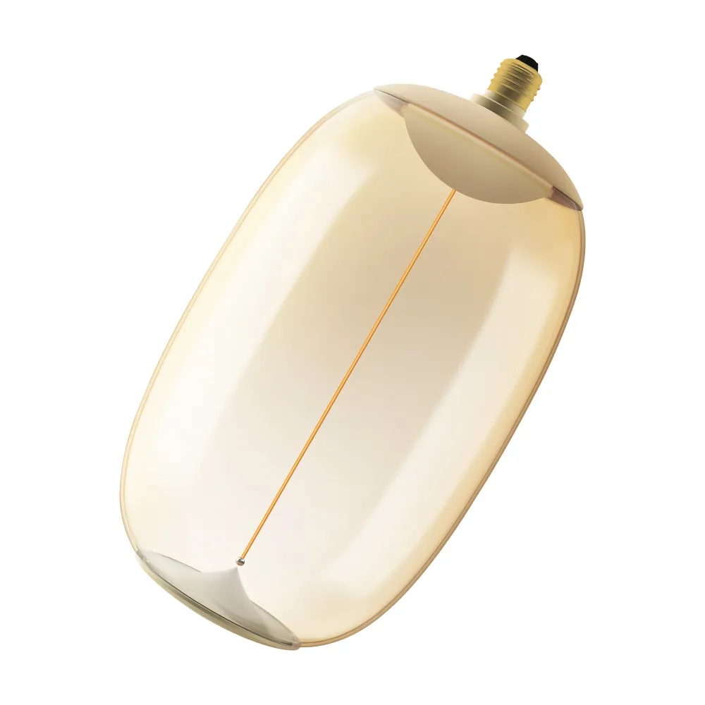 OSRAM Vintage 1906® LED BIG DECORATIVE BULB FILAMENT-MAGNETIC STYLE LED-Lampe Amber, dimmbar, 12W, E27, ELIPSE OVAL , Comf...