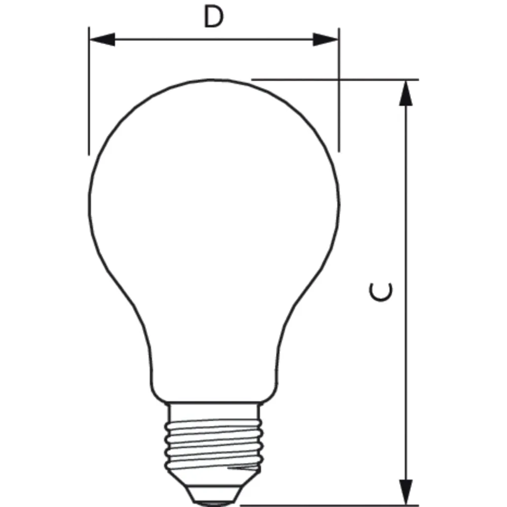 Philips Lighting - LED-Lampe/Multi-LED LED-Lampe E27 CorePro LED#34661100 matt Glas