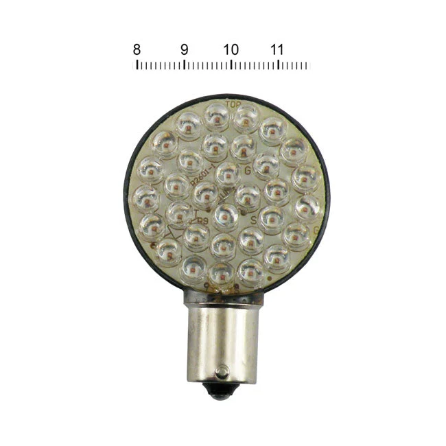 Lollipop Flache LED-Glühbirne 1156 Rot