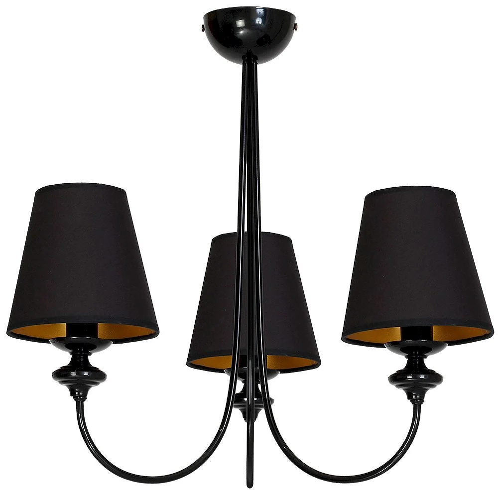 Aldex Chocco 3L Kronleuchter schwarz D 54cm