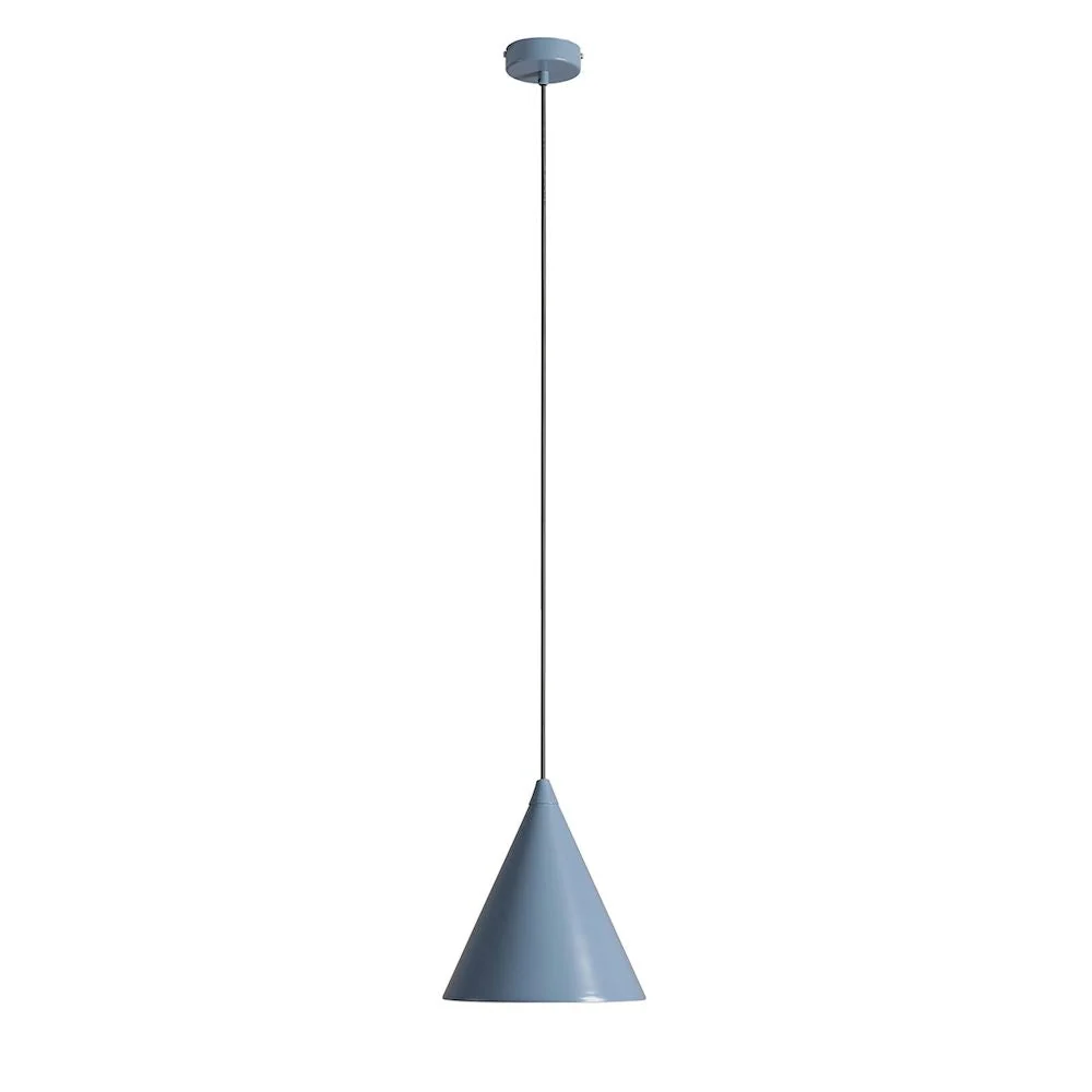 Aldex Form 1L Deckenpendelleuchte, skandinavisch, Durchmesser 24 cm Blue