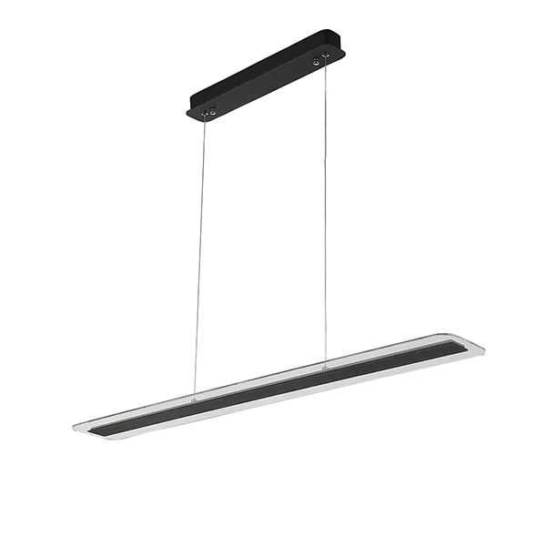 Altavola Design Acrilico 1L Schienenstrahler, schwarze LED