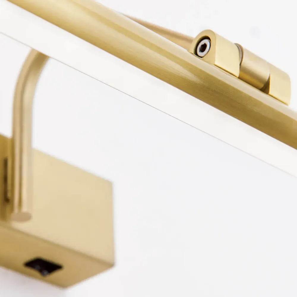 B-Ware Orion Led Bilderleuchte Sofia Wandleuchte Wandleuchte Lampe Leuchte 60 Cm Gold