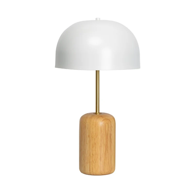 1-Kopf-Studienarbeitslampe, moderne weiße Lesebuchleuchte mit gewölbtem Metallschirm Clearhalo
