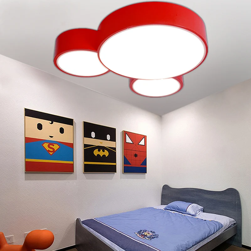 Acryl-Tier-Unterputz-Deckenleuchte, Makronen-Deckenleuchte für Kinderzimmer Clearhalo