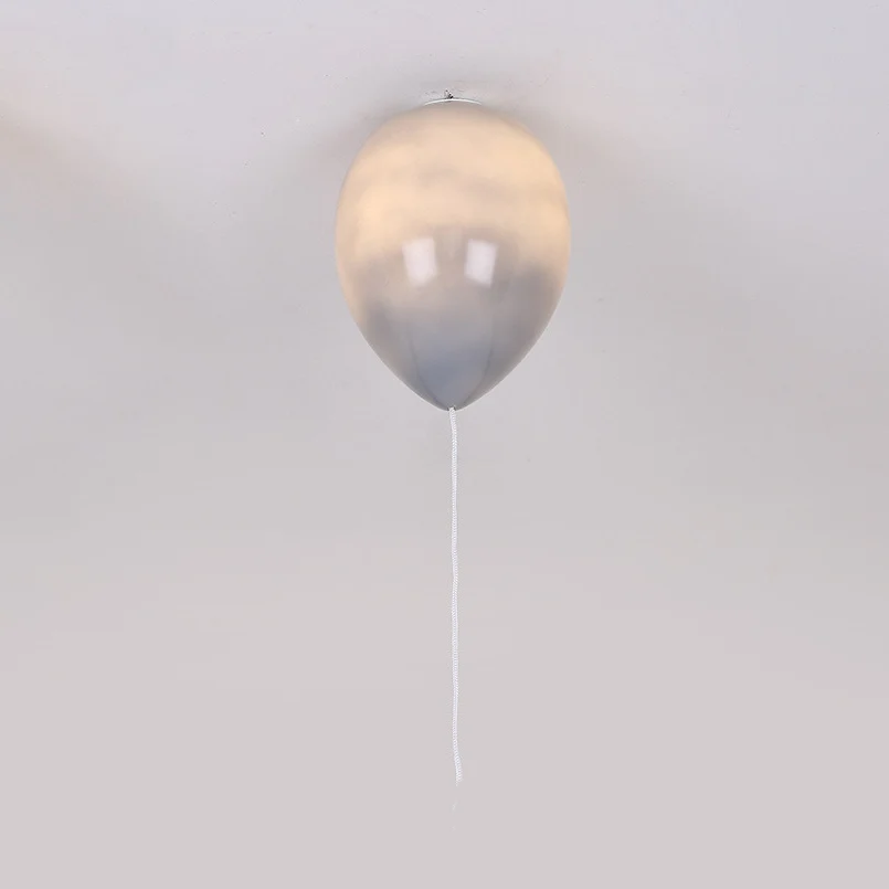 Cartoon-Ballon-Deckenleuchte, Glas-Unterputz-Deckenleuchte für Kinderzimmer Clearhalo