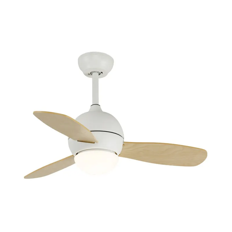 Dome Kinderzimmer-Hängeleuchte mit Ventilator aus Metall, 91,4 cm (W) LED, moderne, halbbündige Deckenleuchte Weiß/Gelb/Bl...