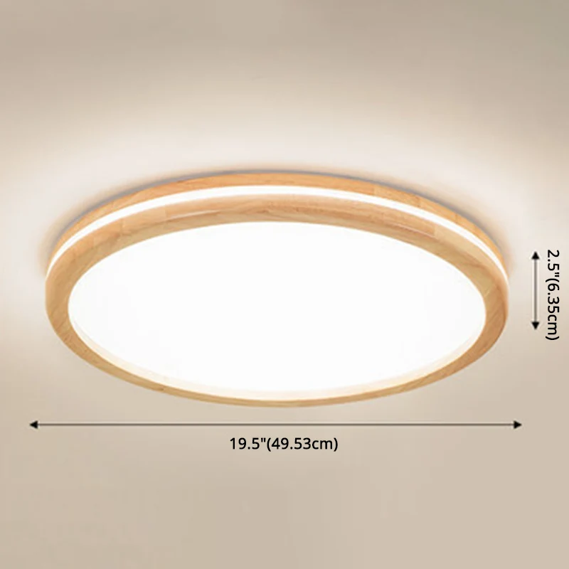 Integrierte halbbündige LED-Leuchten. Hochmoderner Acryl-Deckenleuchter für Schlafzimmer Clearhalo