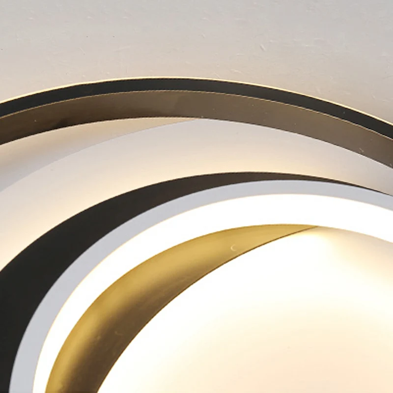 Kinder-Ring-LED-Unterputzleuchte mit Sternsichel-Acryl-Deckenleuchte Weiß für Balkon Clearhalo