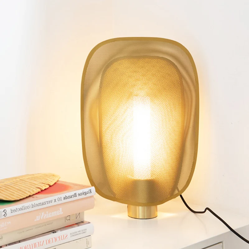 Längliche Arbeitsbeleuchtung, modernes Metall, 1 Glühbirne, goldfarbene Lesebuchleuchte, 24,1 cm/33 cm breit Clearhalo