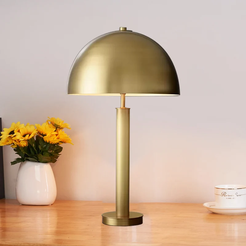 Metallische Halbkreis-Nachttischleuchte, minimalistische Nachttischlampe mit 1 Licht Schwarz/Gold für den Nachttisch Clear...