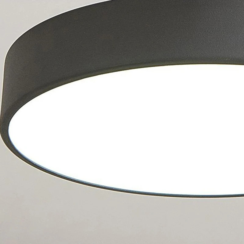 Runde LED-Hängeleuchte Einfachheit Acryl 3 Köpfe Esszimmer Multi Deckenleuchte Weiß Clearhalo