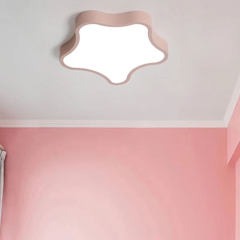Sternförmige Unterputzleuchte Minimalismus Acryl-LED-Schlafzimmer-Unterputz-Deckenleuchte Clearhalo