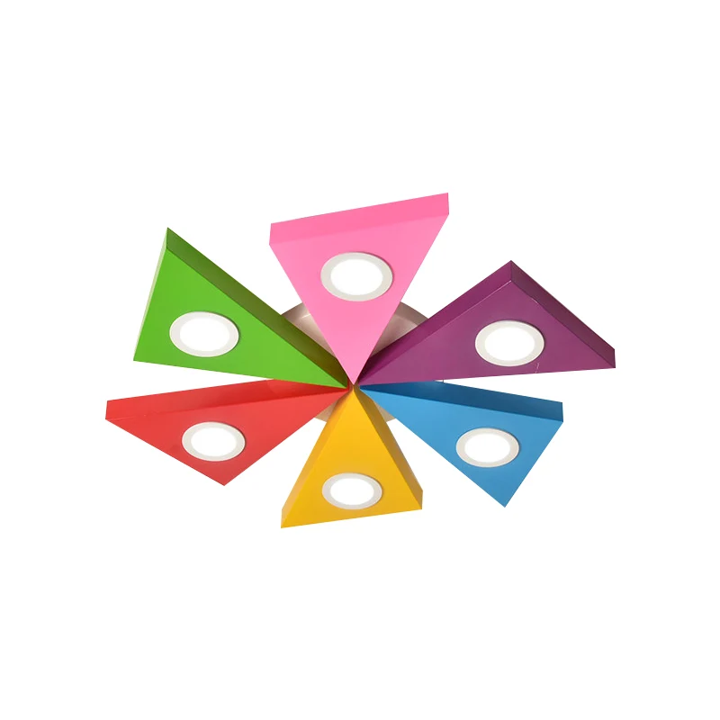 Windmühlen-Acryl-Unterputz-Deckenleuchte für Kinder, mehrfarbige LED-Unterputzleuchte Clearhalo