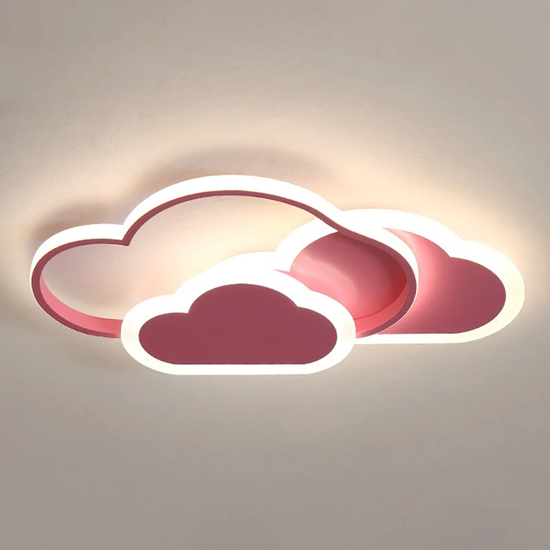 Wolken Acryl Deckenleuchte Minimalismus LED Deckenleuchte Clearhalo