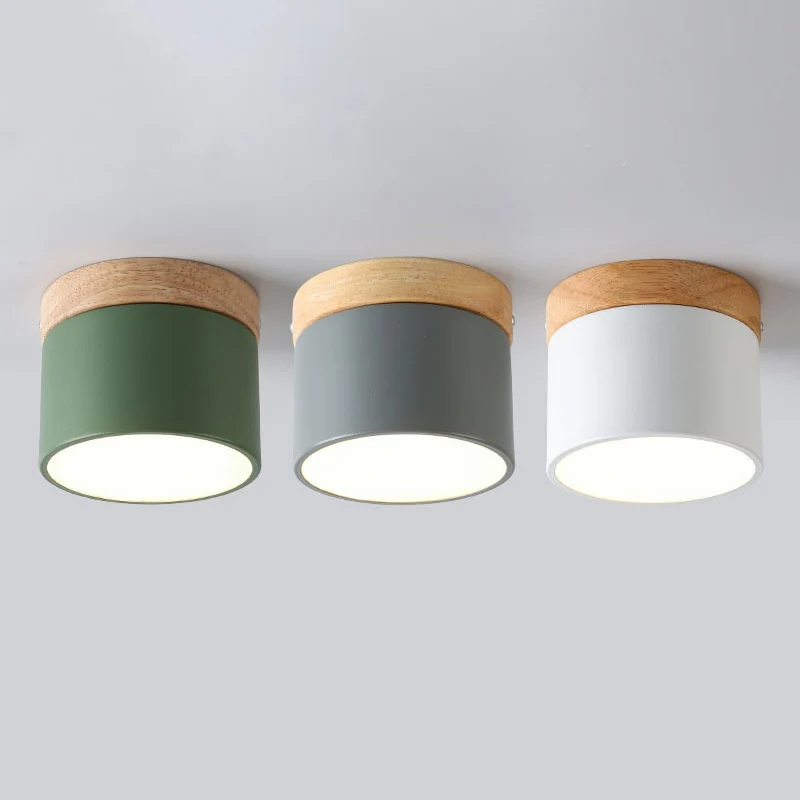 Zylinder-Unterputzbeleuchtung für Schlafzimmer, schlichte, metallische, schlichte LED-Unterputzleuchte Clearhalo