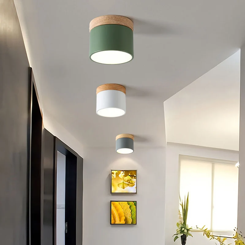 Zylinder-Unterputzbeleuchtung für Schlafzimmer, schlichte, metallische, schlichte LED-Unterputzleuchte Clearhalo