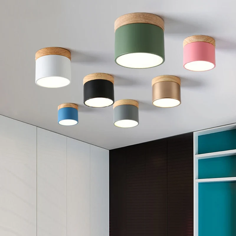 Zylinder-Unterputzbeleuchtung für Schlafzimmer, schlichte, metallische, schlichte LED-Unterputzleuchte Clearhalo