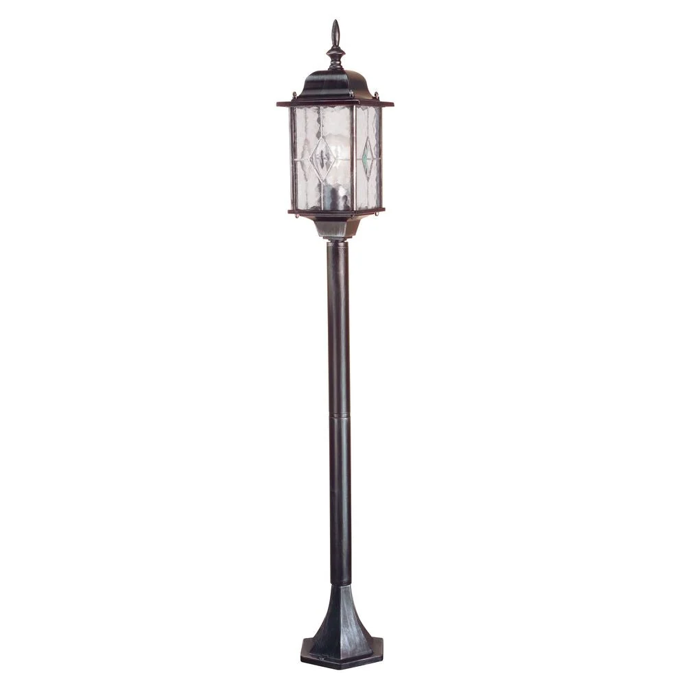 Straßenlaterne Elstead Lighting (WX4) Wexford Metall, Glas E27
