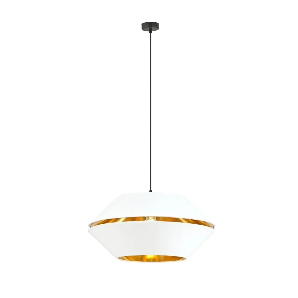 PIANO Pendelleuchte 1L, D42 schwarz, E27 Emibig