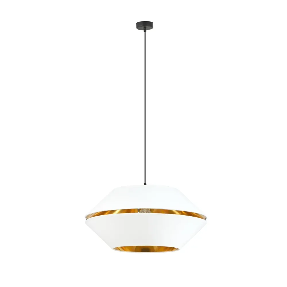 PIANO Pendelleuchte 1L, D42 schwarz, E27 Emibig